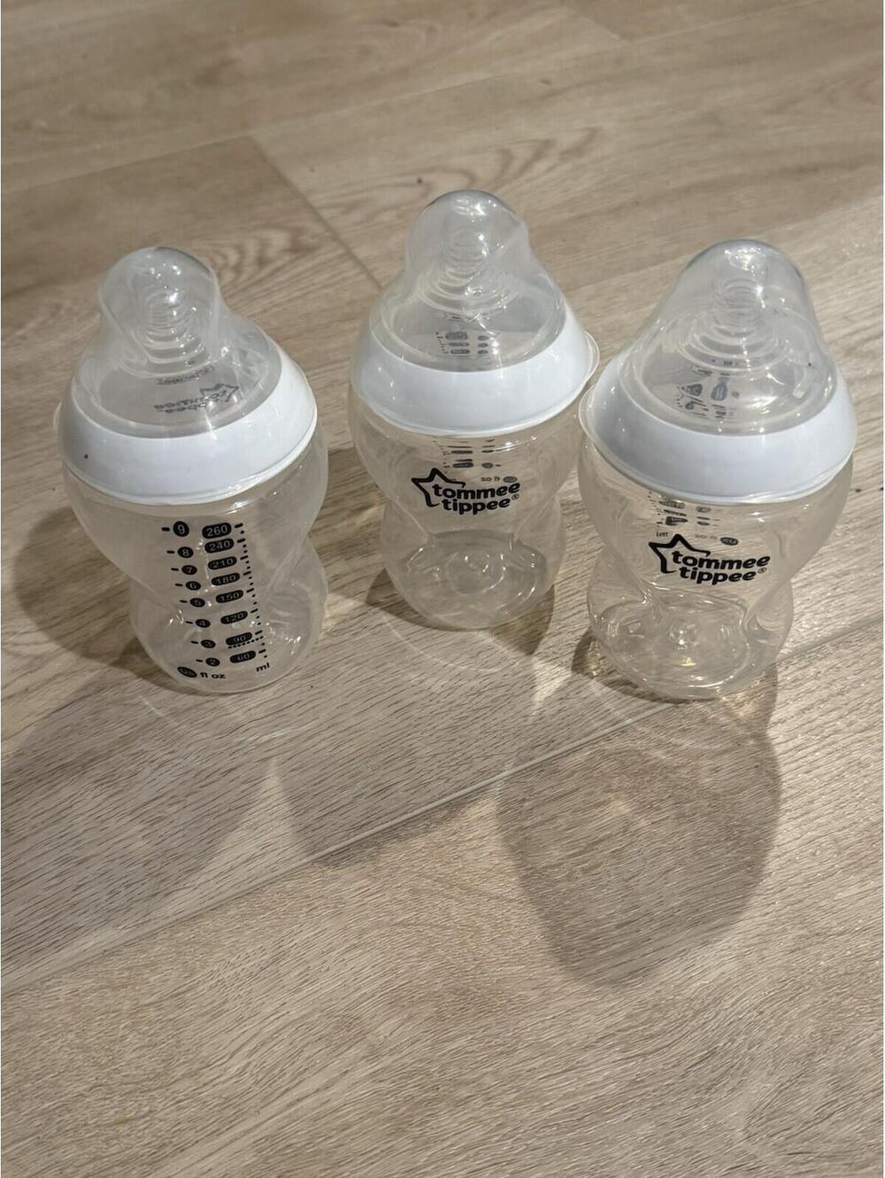 Tommee Tippee Closer to Nature Baby Bottles 9 oz Lot 3